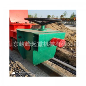 供应龙门吊夹轨器方向盘式手动800行车装置液压起重机夹轨器